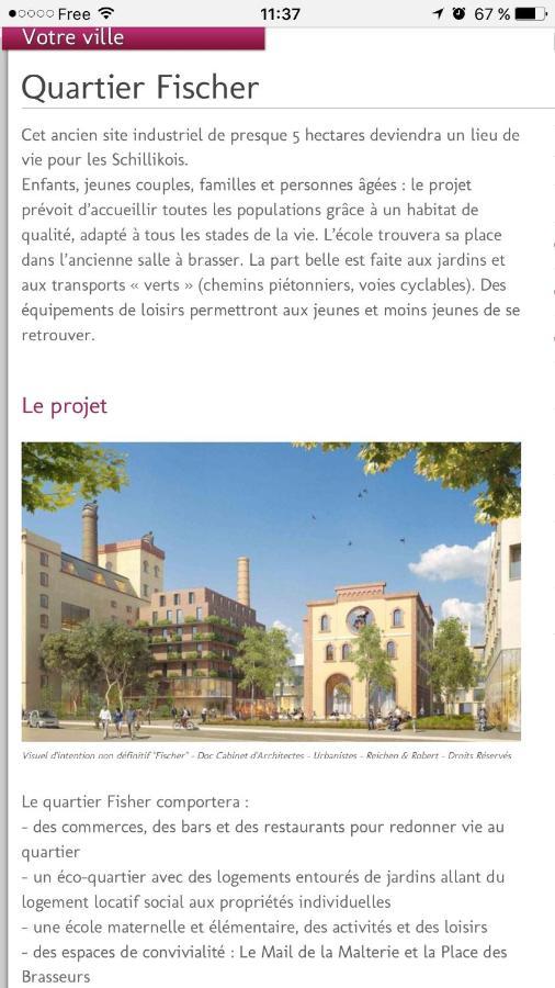 Square Du Chateau Schiltigheim Ngoại thất bức ảnh